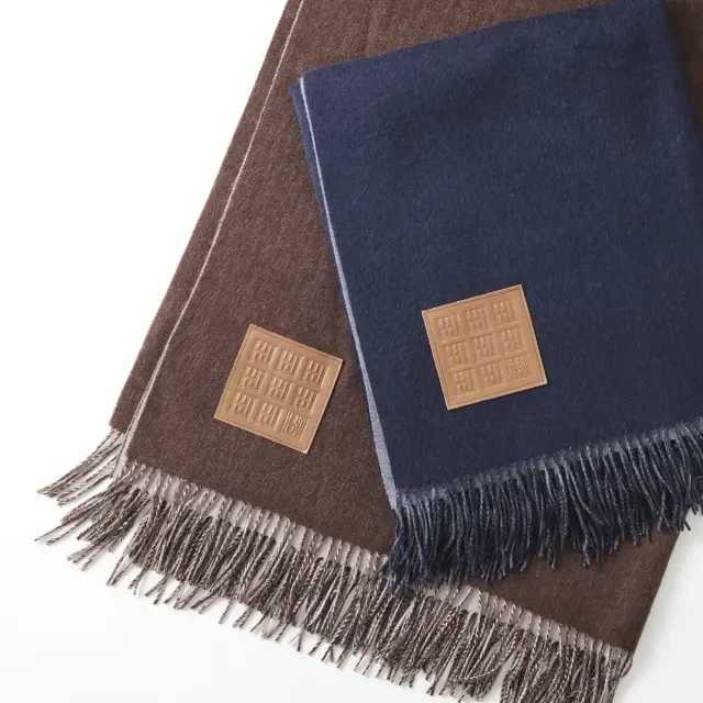 ウールカシミヤスローケット｜FREE｜115×185cm 