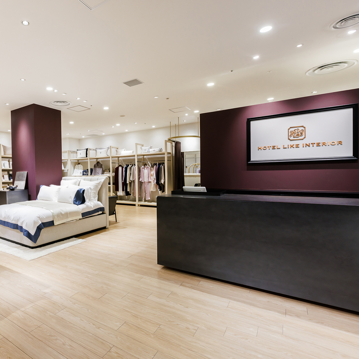 ホテルライクインテリア 店舗