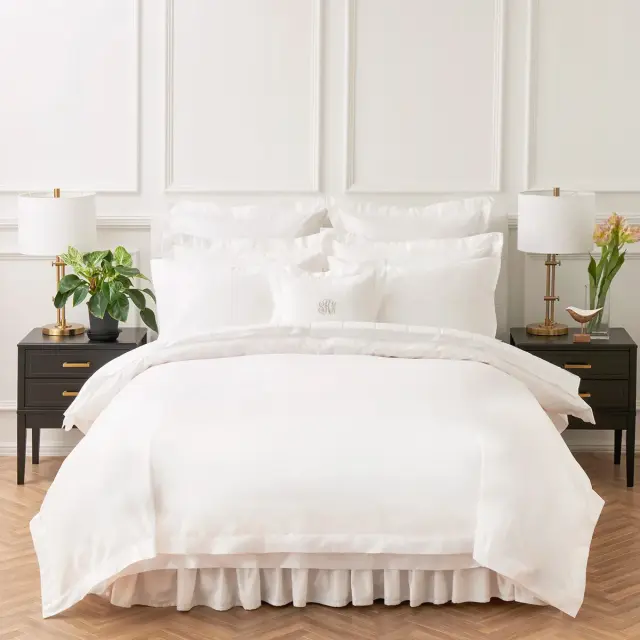 シングル | 100×200cm | 高さ31cmまで対応 | ボックスシーツ1枚 | 封筒型スタンダード枕カバー2枚 | 400TC コットンサテン 