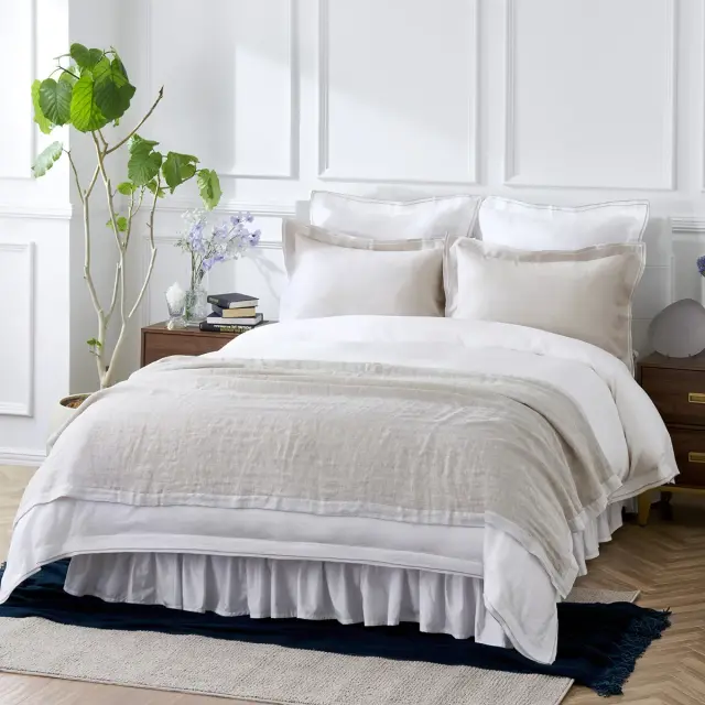 ブランケット | フレンチリネン リバーシブルガーゼケット | シングル | 150×200cm 