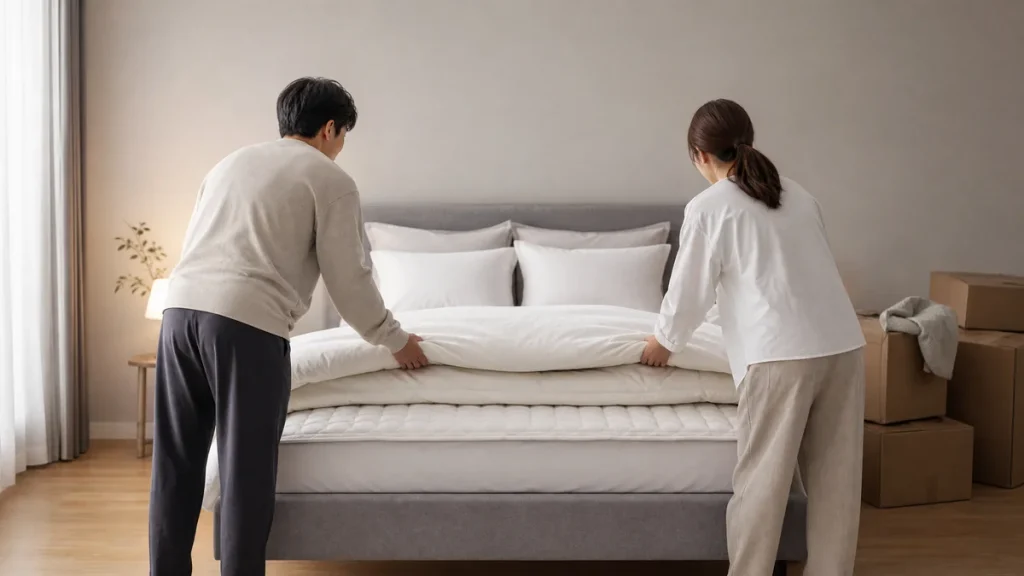 引っ越しで寝具は何を買い替える？新居を機に上質な寝具へ切り替える方法