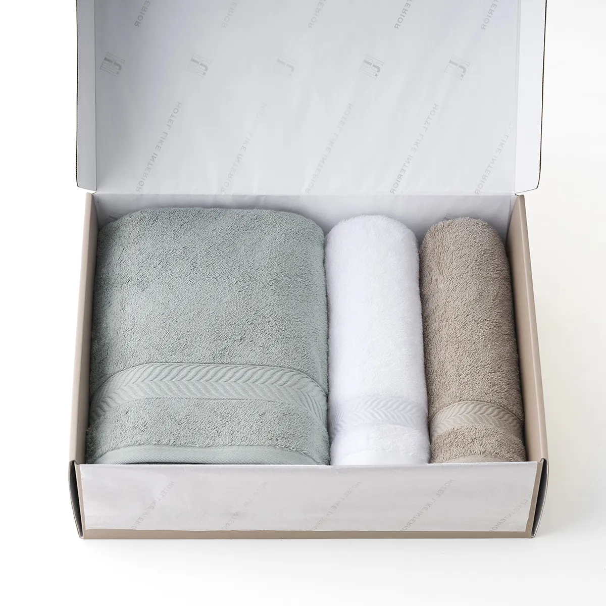 エジプシャンコットン バス・フェイスタオルセット