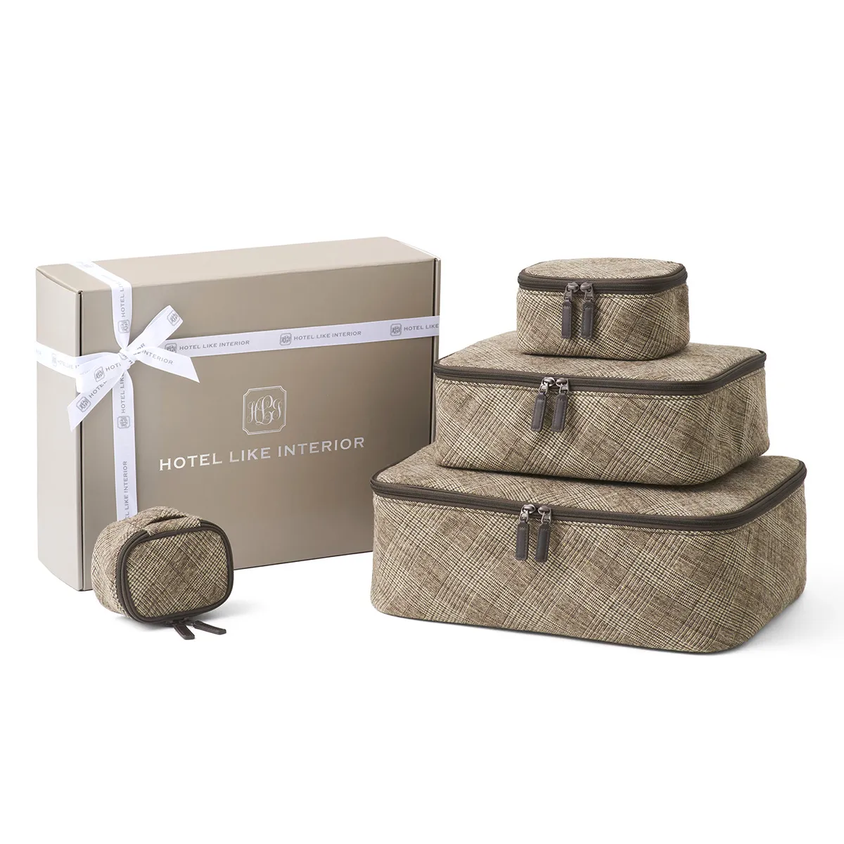 ダイヤモンドキルトポーチ