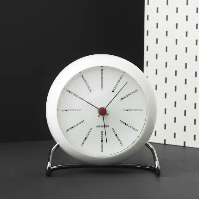 ARNE JACOBSEN BANKERS 置き時計 11cm