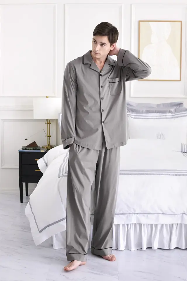 コットンジャージーパジャマ メンズ