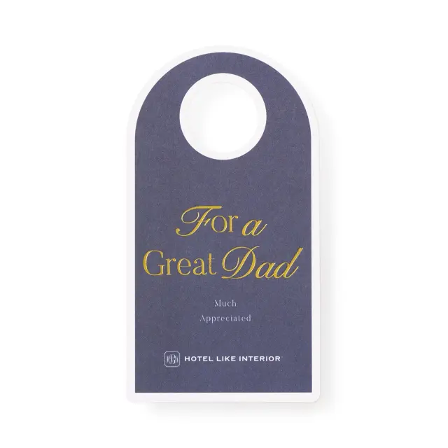 ギフトタグ 父の日 For a Great Dad