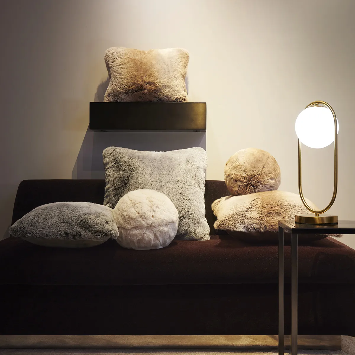 ラグジュアリープラッシュ スノーボール