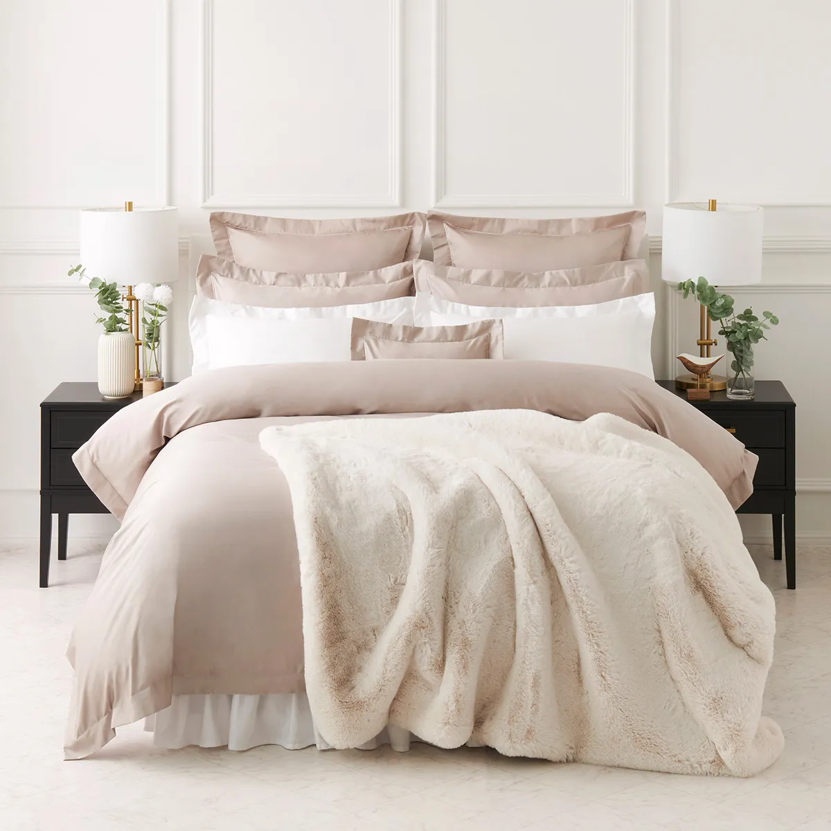 ラグジュアリープラッシュ ベッドスロー